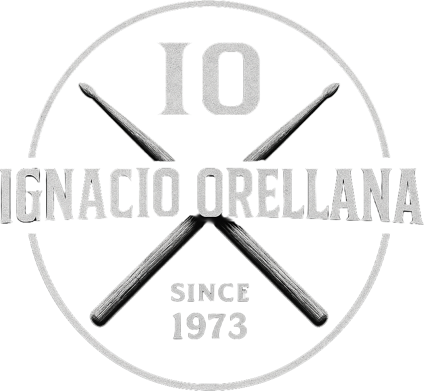 Ignacio Orellana drumsticks emblem
